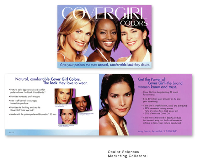 Ocular Sciences Marketing Collateral